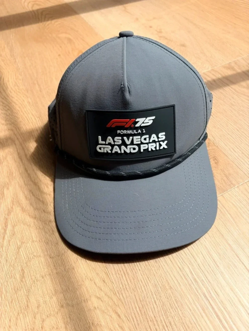 F1 Las Vegas Grand Prix Hat – Grey Snapback